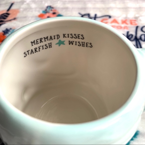1 LEFT! 🧜🏻‍♀️ Teal Mermaid Ceramic Colorful Mug - Picture 5 of 6